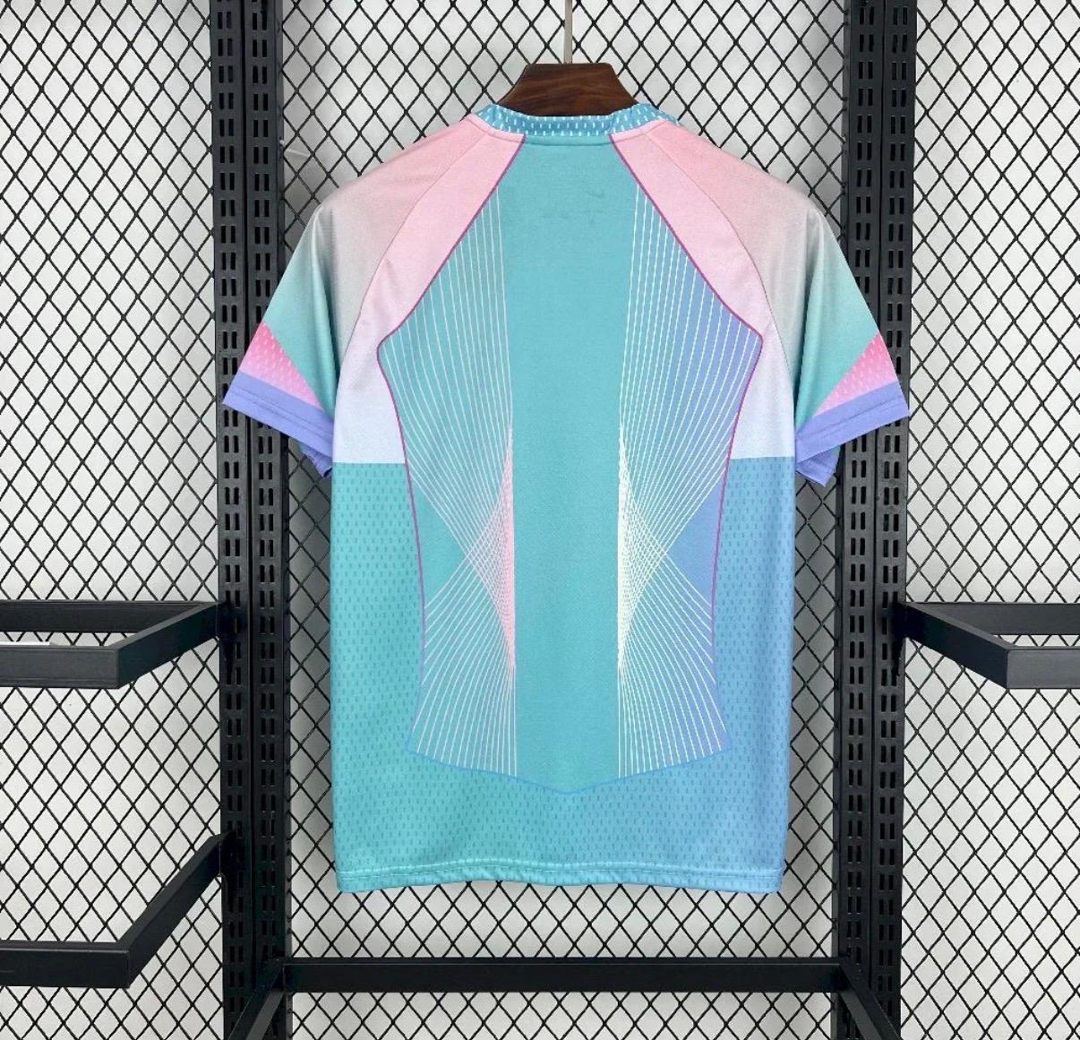 Maillot de foot psg concept bleu