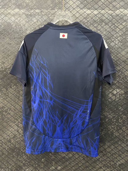 Maillot de foot Japon concept bleu