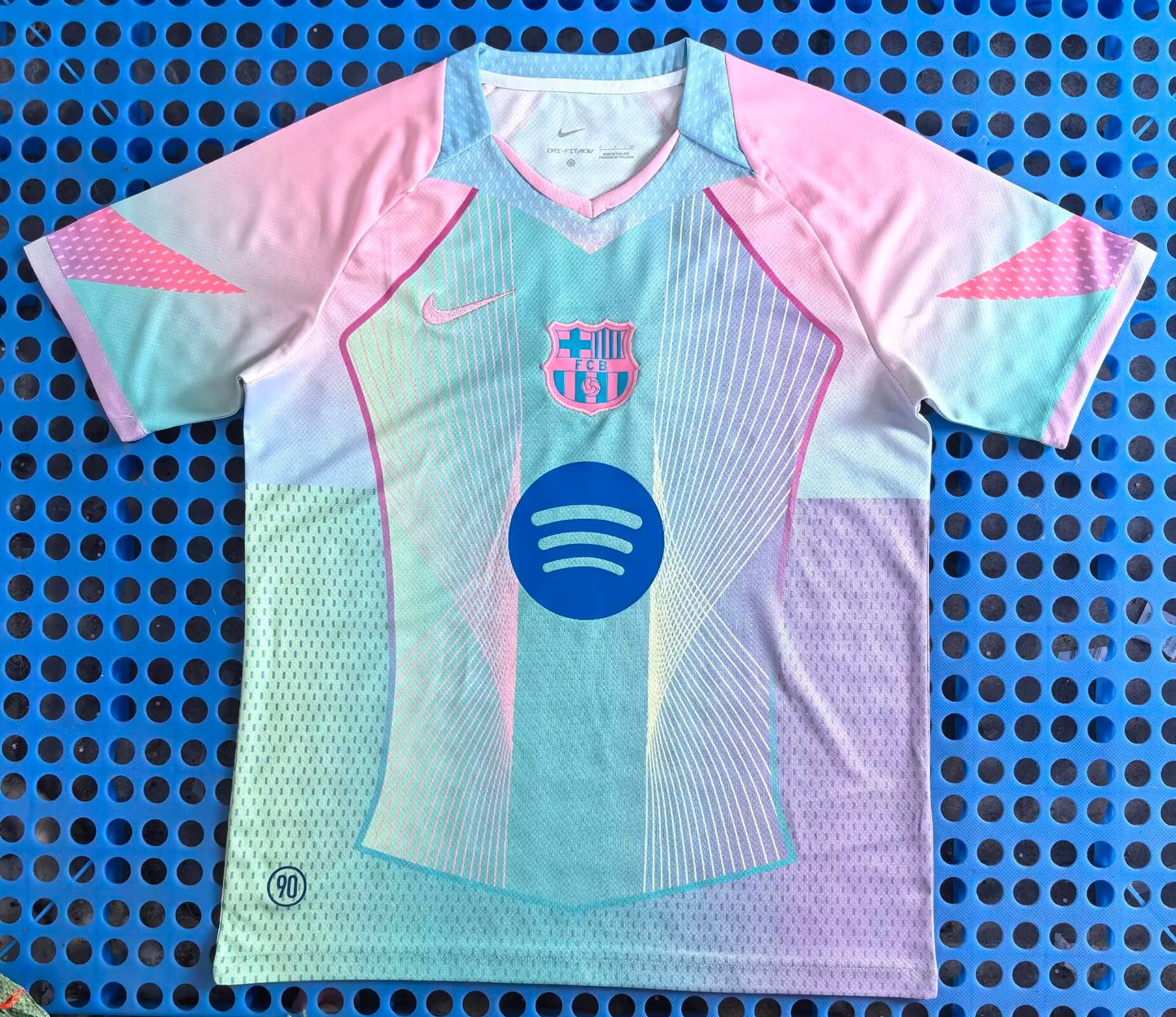 Maillot de foot Barcelone concept bleu