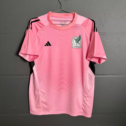 Maillot de foot Mexique concept rose