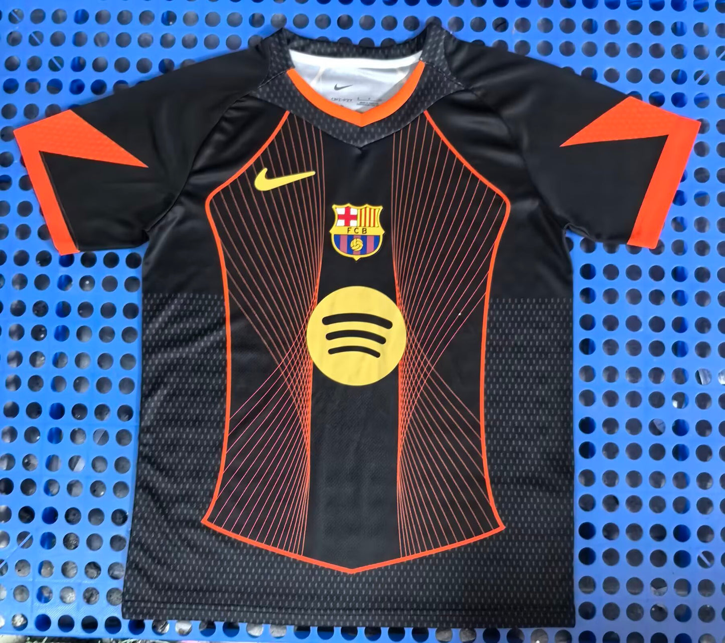 Maillot de foot Barcelone noir concept