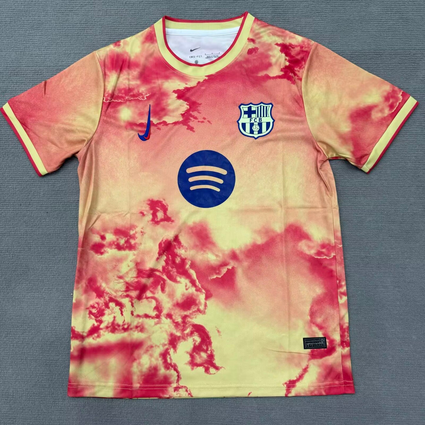 Maillot de foot Barcelone concept rouge