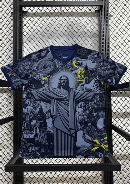 Maillot Football Brésil Concept jesus