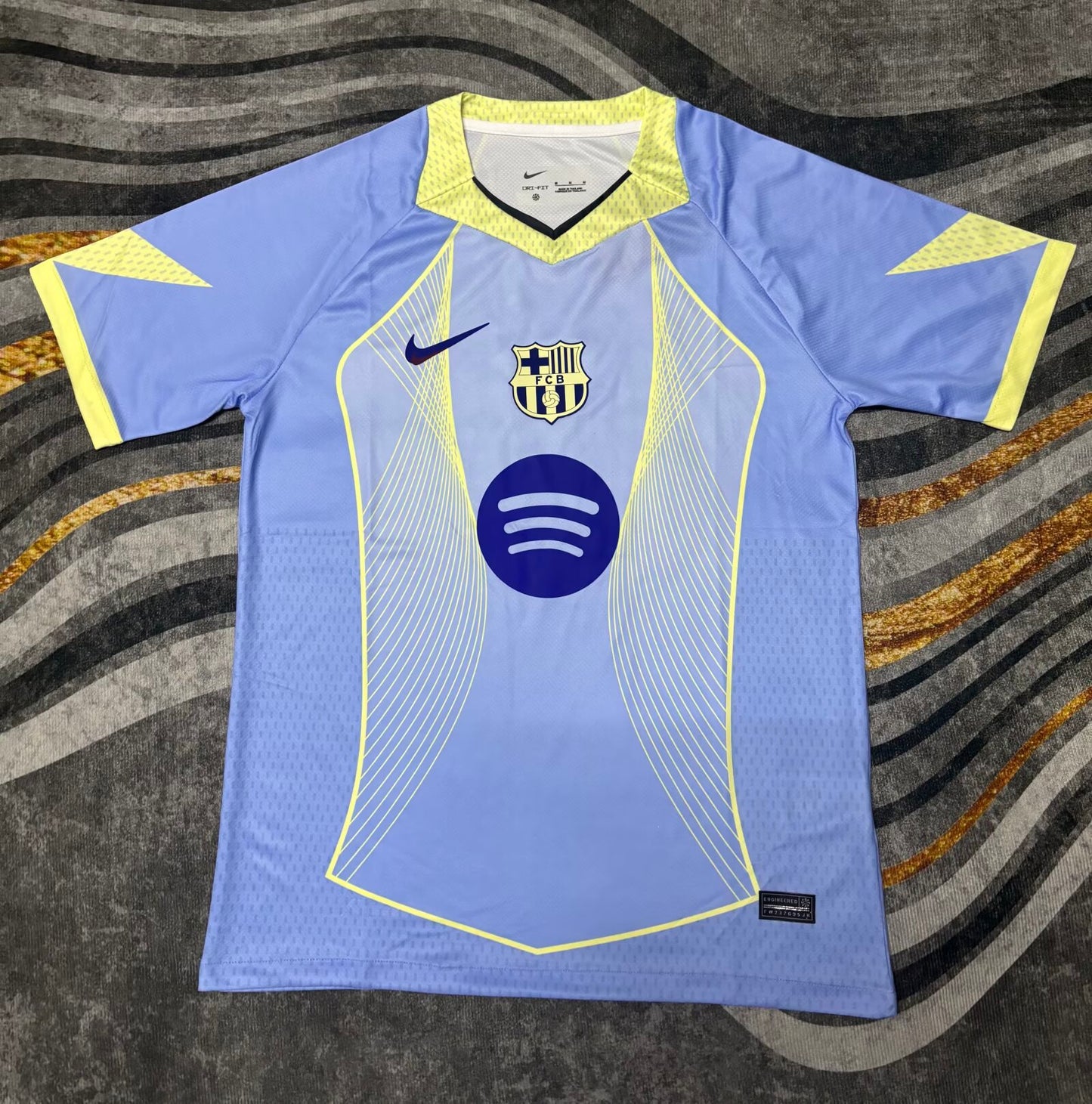 Maillot de foot Barcelone bleu concept
