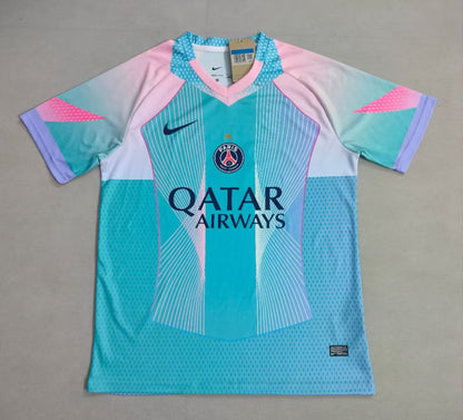 Maillot de foot psg concept bleu